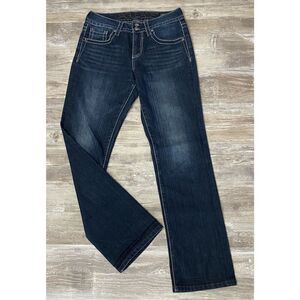 JAG Womens Mid Rise Straight Leg Jeans Sz 6